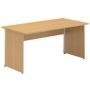 Stôl kancelársky 103 800x1600x25 AL eloxovaný prírodný LTD OR729 Orech