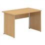 Stôl kancelársky 105 700x1200x25 AL eloxovaný prírodný LTD BK358 Buk