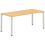 Stôl kancelársky 204 Doska pravouhlá 800x1800x25 RAL9022 LTD OR729 Orech