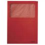 Zakladacie zložky Leitz s okienkom červené