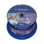 DVD+R Verbatim 4.7GB, 12cm, Professional, Advanced Azo+, Wide Printable