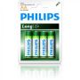 Batéria Philips Longlife AA R6 / 4ks phR6LL