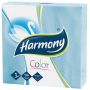 Servítky Harmony Color 33x33 modré 50ks