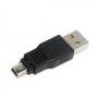 Redukcia USB mini, A plug/5pin M