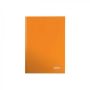 Zápisník s tvrdými doskami Leitz WOW A5 Metalická oranžová