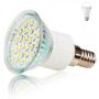 LED žiarovka Inoxled E14, 230V, 2W, 165lm, studená biela, 60000h, ECO, 24SMD