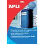 Etikety APLI polyesterové 105x148mm biele