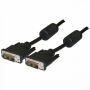 Kábel k monitoru DVI (single link), 18+1 M/18+1 M, 3 m, tienený, (19 pin)