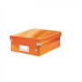Organizačný box Click-N-Store malý oranžový
