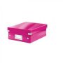 Organizačný box Click-N-Store malý ružový