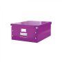 Univerzálny box Click-N-Store A3 veľký fialový
