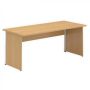 Stôl kancelársky 104 800x1800x25 AL eloxovaný prírodný LTD R5413 Divoká hruška