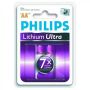Batéria Philips Lithium Ultra AA / 2 ks phFR6