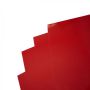 Kartónové dosky chromolux A4, červená re254002