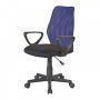Kancelárska stolička BST 2010 modrá/čierna