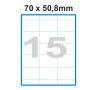 Etikety A4 Print 70x50,8 mm (15) SO070050