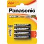 Batéria PANASONIC LR03 4BP AAA Alk Power alk