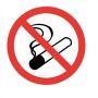 Zákaz fajčiť (piktogram) 10x10cm