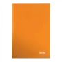 Zápisník s tvrdými doskami Leitz WOW A4 Metalická oranžová