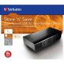 HDD externý Verbatim Store' n 'Save 3,5'' 1TB USB 3.0, čierny