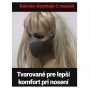 Ochranné masky vyrobené z polypropylénu 4 vrstvová - 5ks