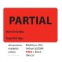 Etikety SE 080mm x 050mm Matná, farba: 2 (červená + čierna) PARTIAL
