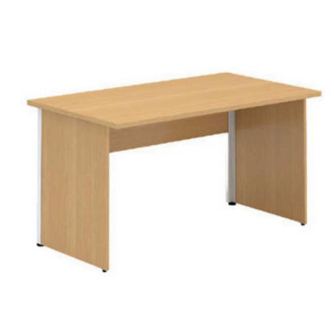 Stôl kancelársky 102 800x1400x25 AL eloxovaný prírodný LTD 344 Čerešňa