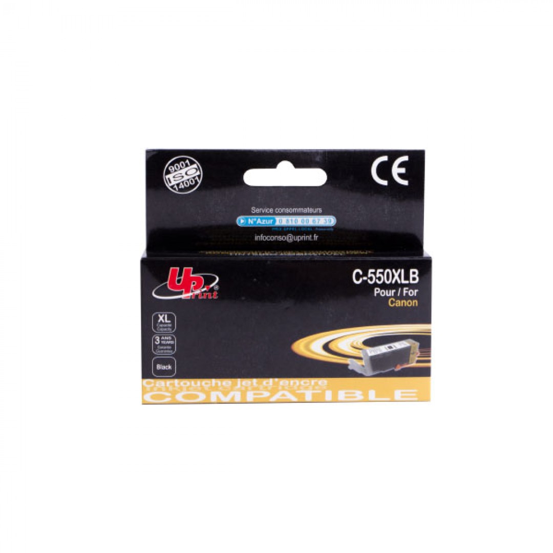 Toner Canon kompatibil ink s PGI550BK XL, black, 25ml