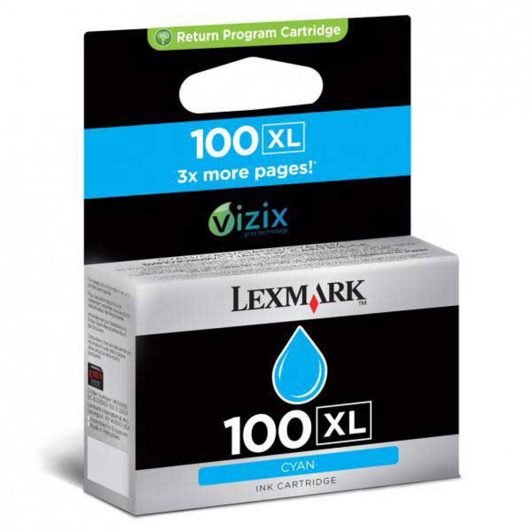 Toner Lexmark 100xl cyan, 600s. - OZT8TZN